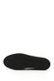 Women's Black Wedge Sole Genuine Leather Loafer Shoes - 5