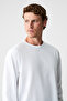 Gravs men's 100% cotton soft fabric round neck long sleeve ecru t-shirt - 4