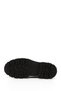 Women's Black Thick Heeled Buckle Genuine Leather Loafer Shoes - 7