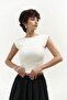 Nives Back Low-cut White Crop - 2