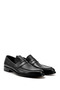 Men's Black Leather Sole Genuine Leather Loafer Shoes - 3
