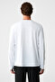 Gravs men's 100% cotton soft fabric round neck long sleeve ecru t-shirt - 6