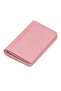 Pink Genuine Leather Unisex Credit Card Holder - S1Kk00001601-M4M