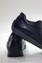 Men's 100% Genuine Leather Rubber Sole Lace-Up Sports Shoes - 6