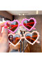 Girl's Heart Sunglasses Pink (Boxed) - 2