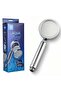 AQUA Hand Shower Head – Durable ABS & Chrome Finish for Limescale Reduction & Chlorine Minimizing - 7