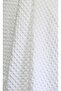 White Sofa Shawl / TV Cover / Throw 130x170 Cm (Fringe Included) - 3