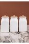 3-Piece Bamboo Vacuum Storage Set with 1000 ml Capacity - for Tea, Sugar and Salt Coffee - 2
