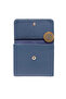 Blue Genuine Leather Women's Wallet - S1Cb00005627-T0M - 3