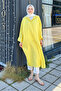 Long Cotton Shirt - Yellow - 2