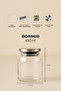 Bormio Metal Lid 3-Piece Vacuum Glass Jar Set - 4