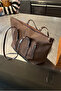 Women's Hand and Shoulder Bag Aci Brown - 2