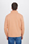 Unisex Relax Fit Comfortable Cut Cotton Fleece Lined Half Zipper Crew Neck Sweatshirt - 7