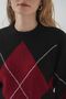 Bdart Plus Size Geometric Knitted Sweater - 5