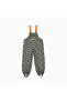 Green Dots Waterproof Children's Rain Overalls - 4