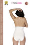 Women's Corset Seamless Laser Cut Non-Visible Gathering Anti-Slip High Waist Slip Corset 1 Piece - 4