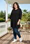 Plus Size Combed Tunic