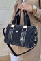 justpolo women's cylinder model hand and shoulder bag - 5