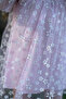 Girl's Floral Print Tulle Dress - 2