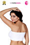 Women's Bandeo Seamless Gathering Basic Knitted Seamless Padless Bandeo Bustier 5 Pieces - 2