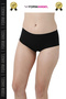 Women's Kilot Laser Cut No Trace Anti-Slip Texture 2 Size Reducer Ghost Bato Panties 3 Pieces - 3