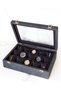 Handmade 15-Slot Premium Watch Box, Faux Leather Covered, Special Design with Glass, Accessory Organizer