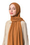 Ready Practical Interlocking Luxury Organic Plain Combed Shawl Evenly Aligned Tan - 3