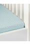 2-Piece Set 100% Cotton Poplin Fitted Sheet and Pillowcase for Cot Bed | 60x120 cm 35x45 cm - 2