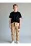 Boys' Soft Textured Cotton Elastic Leg Sweatpants Bottom - 2