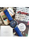 Men’s Quartz Leather Strap Multi Color Dial 44mm Watch FS5373 - 3