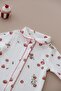 Elma Printed Snap Fastener Puffy Sleep Series Jumpsuit - 5