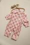Plaid Cherry Series Jumpsuit - 7