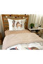 Native American Bohemian Girl and Horse Patterned Single 160X220 cm Wellsoft Double-Sided Quilt and Sleeping Set - 2