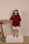 Burgundy Embroidered Oversize T-Shirt - 7
