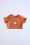 Octopus Embroidered Short Sleeve Bodysuit - 4
