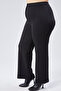 Women's Black High-Waisted Plus Size Pants (2 Pieces Opportunity Product) - 4