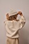 Beige Stitching Detailed Tracksuit Set - 7