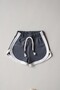 Anthracite Lace-Up Shorts - 6