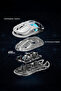 ماوس الألعاب اللاسلكي GravaStar Mercury M1 Pro، 26 ألف نقطة في البوصة، PAW3395DM، 5 أزرار، بطارية 200 ساعة، بلوتوث/سلكي - 5