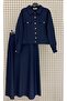 Button Closure Viscose Fabric Transitional Set