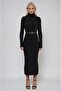 Baklava patterned long knitted dress 2010