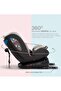 Baby Car Seat with 360° Rotatable, ISOFIX, 3 Position Recline, Adjustable Headrest (Grey) - 6