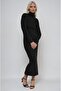 Baklava patterned long knitted dress 2010 - 4