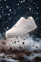 Women's Daily Premium White Sneaker Walking Shoes