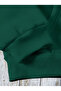 Moda Unisex 3 İplik Ş Fleece-Lined Print Detailed K Hooded Sweatshirt - 4