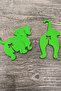 Cute Pack Clip with 2 Cat & Dog Figures – Cute Pet Bag Clip - 2