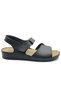 Aryan 56-993 D.R Recommended Orthopedic Women's Sandals Black - 2