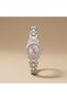 Women's Stone-Encrusted Steel Watch with Pink Dial, Stylish Model |   Luxury, Vintage, Classic |   Limited Edition 2026 - 5