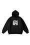 Gym Mode On/Off Printed Black Hooded Sweatshirt - Unisex Oversized Hoodie for Fitness Gym
