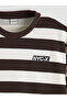 Lcw Kids Brown Crew Neck Nyc Printed Boys' Sweatshirt and Sweatpants - 3